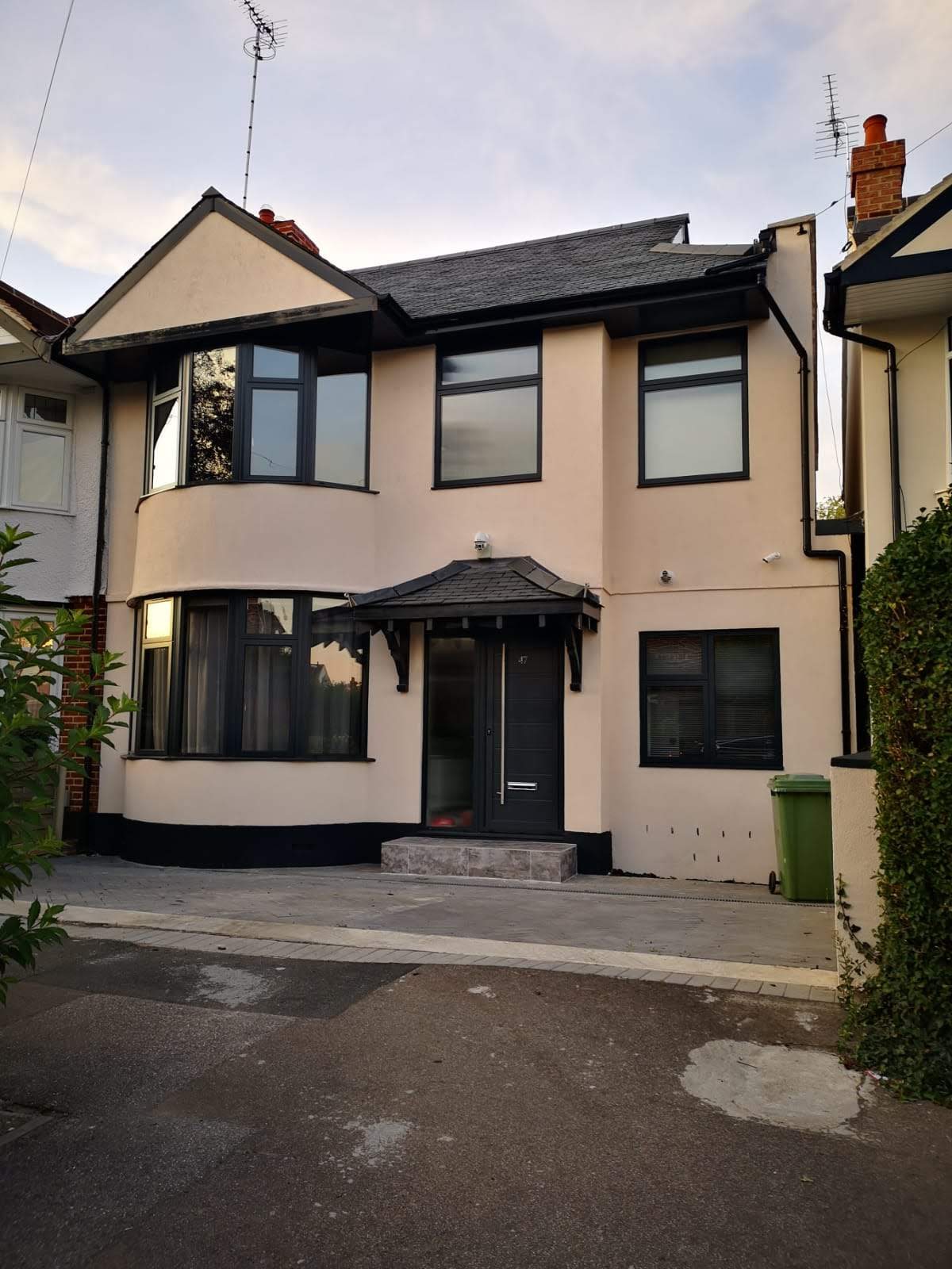 Front of the house