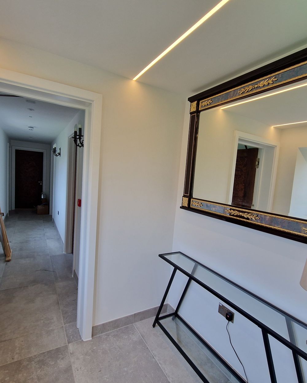 First floor hallway after the refurbishment